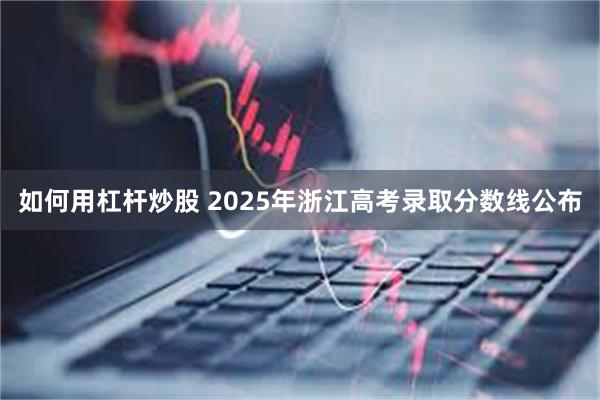 如何用杠杆炒股 2025年浙江高考录取分数线公布